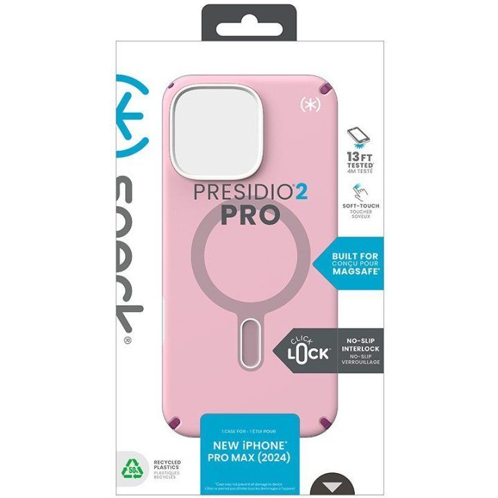 Dėklas iPhone 16 Pro Max Speck Presidio2 Pro MagSafe