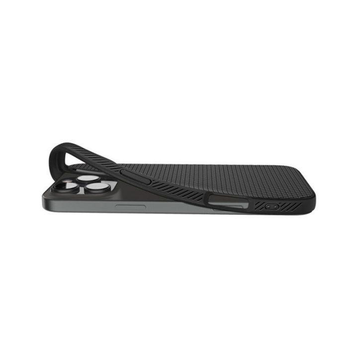 Dėklas Spigen Liquid Air iPhone 16 Pro Max, juodas