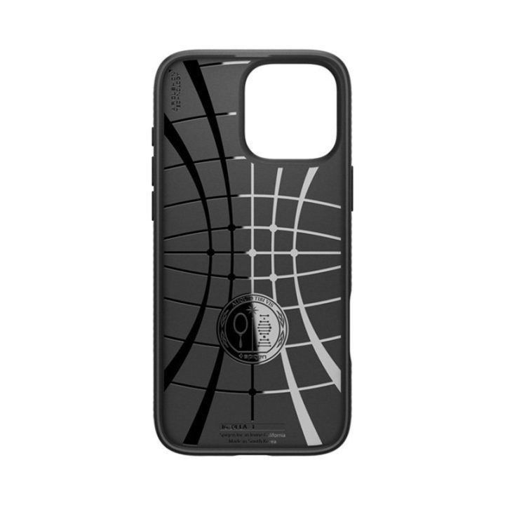 Dėklas Spigen Liquid Air iPhone 16 Pro Max, juodas