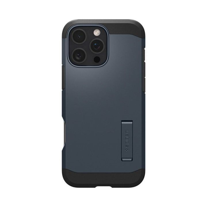 Dėklas Spigen Tough Armor Mag MagSafe iPhone 16 Pro Max, juodas