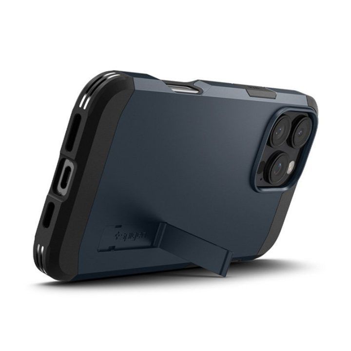 Dėklas Spigen Tough Armor Mag MagSafe iPhone 16 Pro Max, juodas