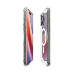 Dėklas Spigen Ultra Hybrid MagSafe iPhone 16 Pro, baltas