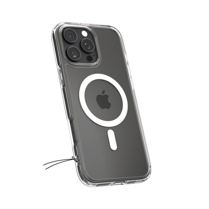 Dėklas Spigen Ultra Hybrid MagSafe iPhone 16 Pro, baltas