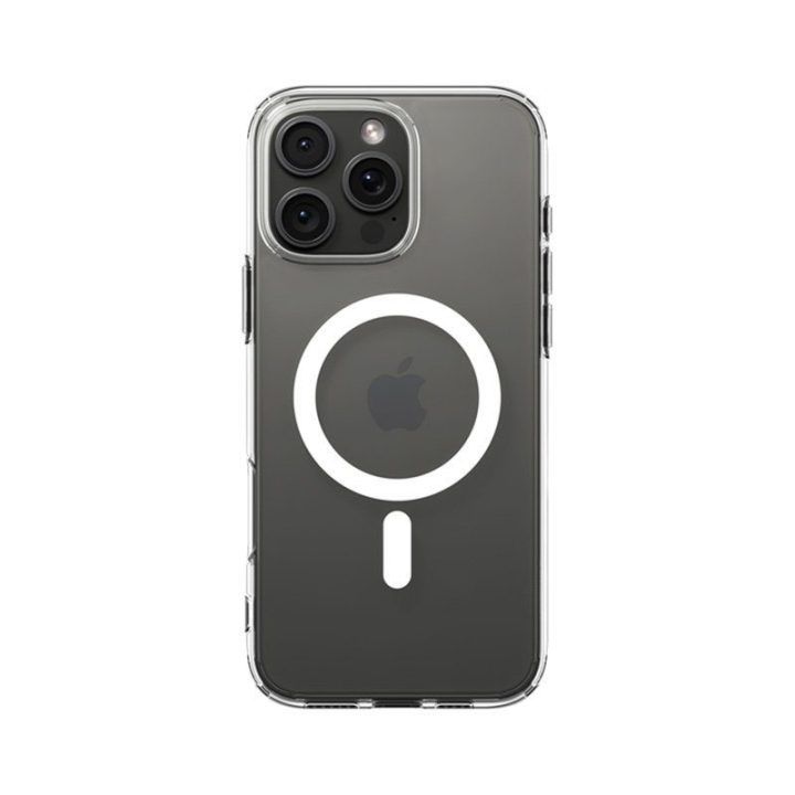 Dėklas Spigen Ultra Hybrid MagSafe iPhone 16 Pro, baltas
