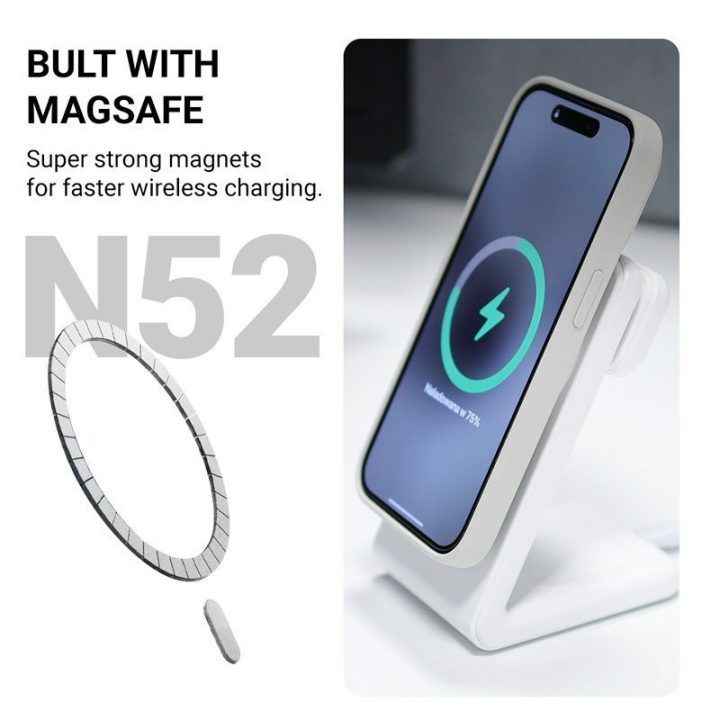 Dėklas iPhone 16, silikoninis, Stone Beige, Crong