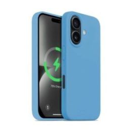 Mėlynas „MagSafe“ dėklas „Crong Color Cover Magnetic“ iPhone 16