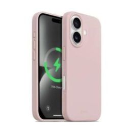 Dėklas iPhone 16, rožinis Crong Color Cover Magnetic