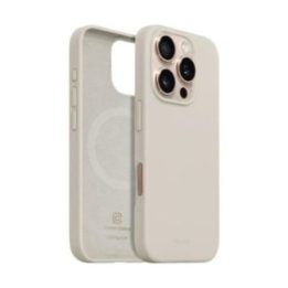 Dėklas iPhone 16 Pro, Stone Beige, Crong