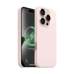 Dėklas iPhone 16 Pro Max Crong Color Cover Magnetic, rožinis