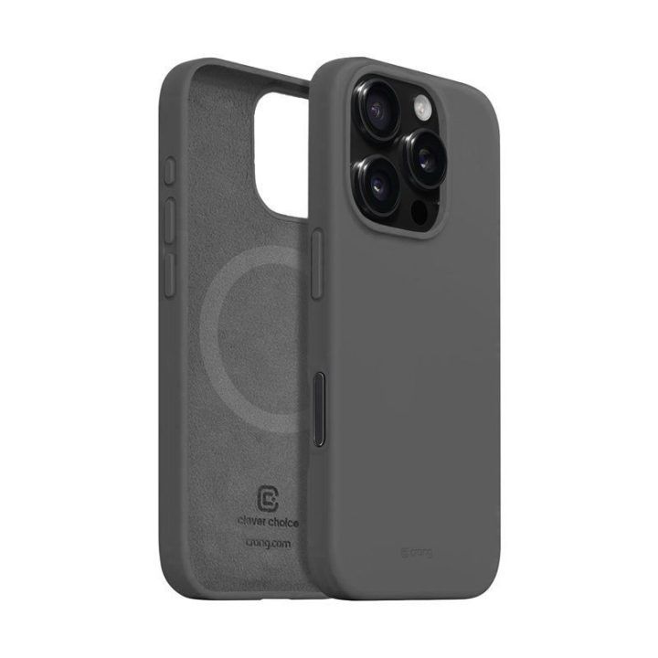 Dėklas iPhone 16 Pro Max, titano spalvos, Crong