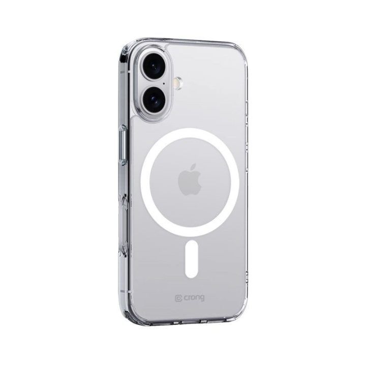 Permatomas dėklas iPhone 16 Plus Crong Clear MAG