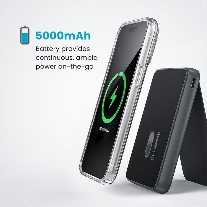 Išorinė baterija Speck StandyBank + ClickLock 5000 mAh su laikikliu