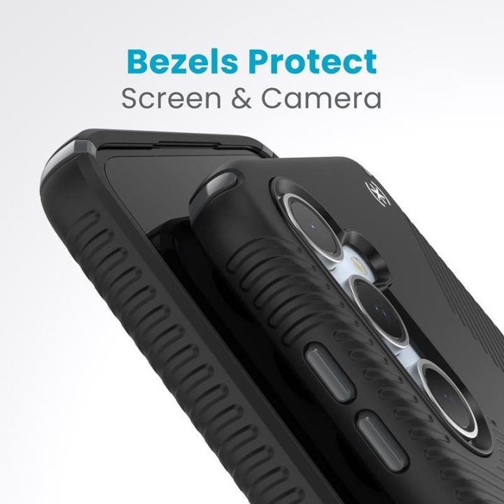 Dėklas Speck Presidio2 Grip Samsung Galaxy S24 FE, juodas