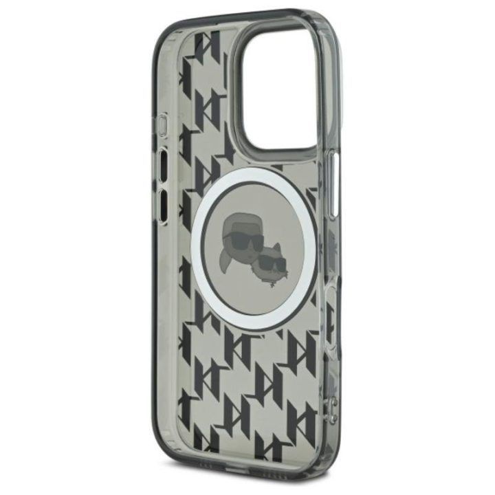 Dėklas iPhone 16 Pro Karl Lagerfeld juodas