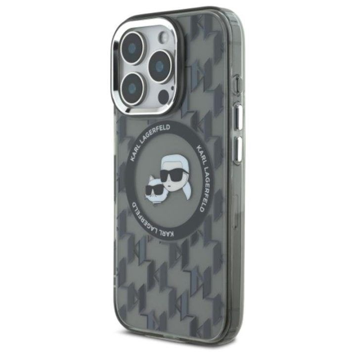 Dėklas iPhone 16 Pro Karl Lagerfeld juodas