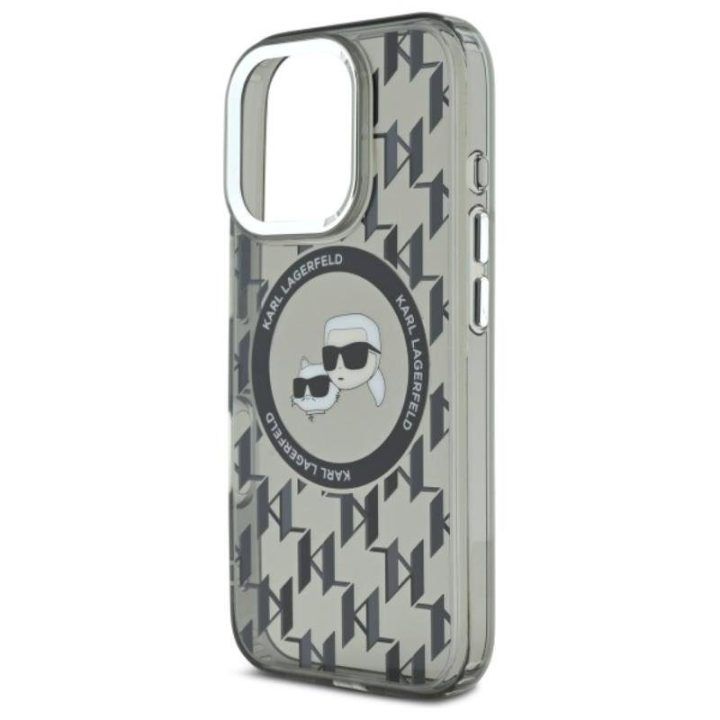 Dėklas iPhone 16 Pro Karl Lagerfeld juodas