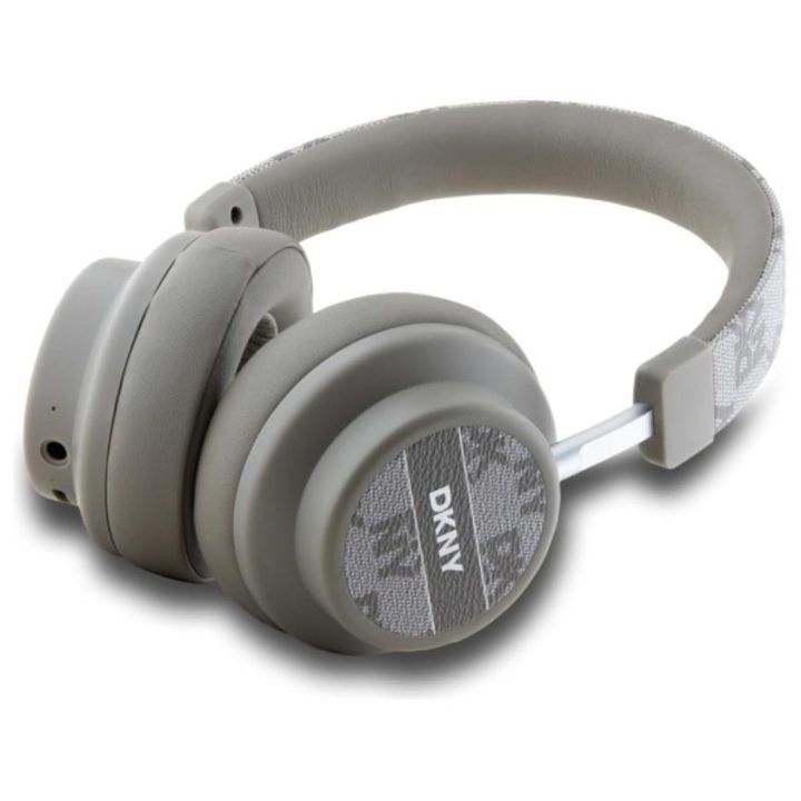 Belaidės „Bluetooth“ ausinės DKNY, smėlio spalvos