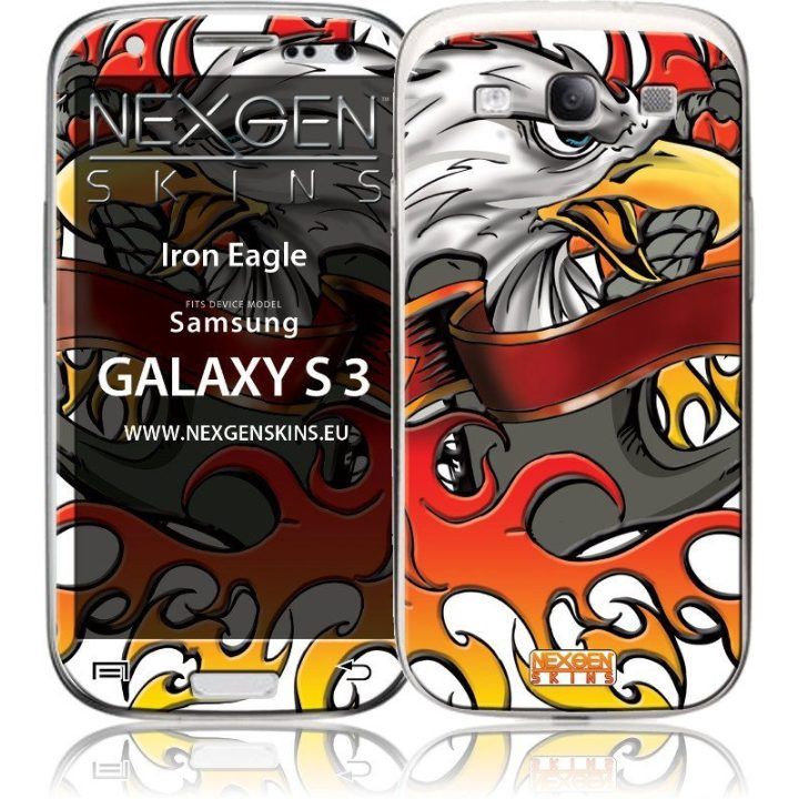 Nexgen 3D dėklas Samsung Galaxy S3 Iron Eagle