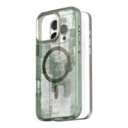 Moshi iGlaze MagSafe dėklas iPhone 16 Pro, žalias