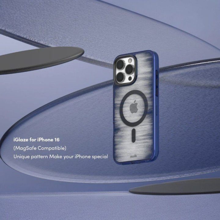 Moshi iGlaze MagSafe dėklas iPhone 16 Pro Max, žalias