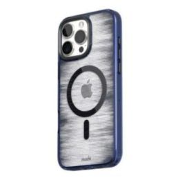 Moshi iGlaze MagSafe dėklas iPhone 16 Pro, Dusk Indigo