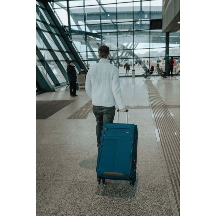 Mėlynas lagaminėlis Solier