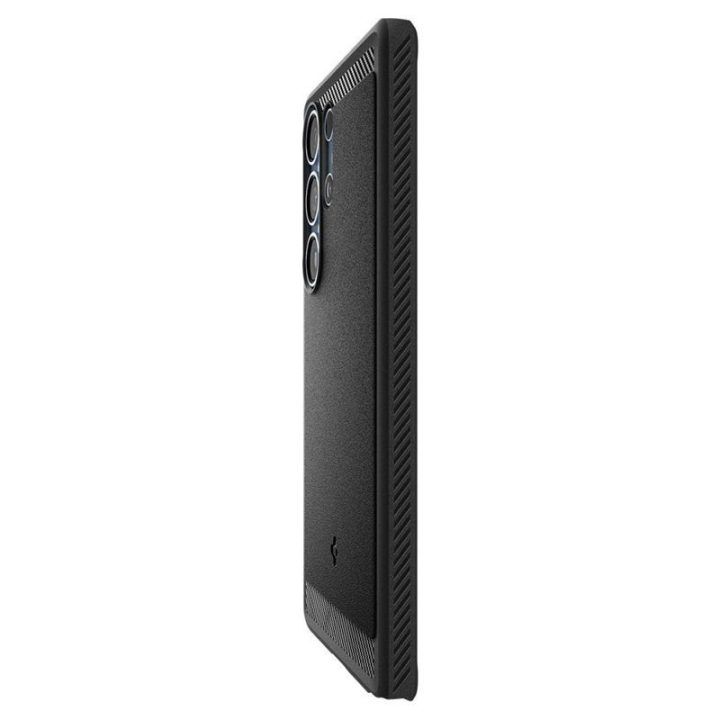 Dėklas Spigen Rugged Armor Mag MagSafe Samsung Galaxy S25 Ultra, juodas