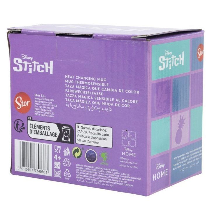 Keramikinis puodelis Disney Stitch, 325 ml