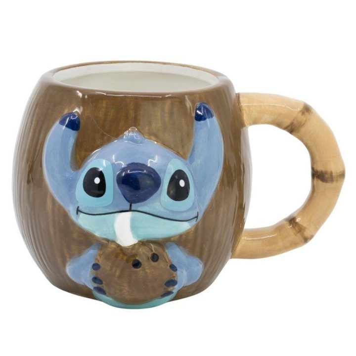 Disney Stitch keraminis puodelis, 325 ml, dovanų dėžutėje