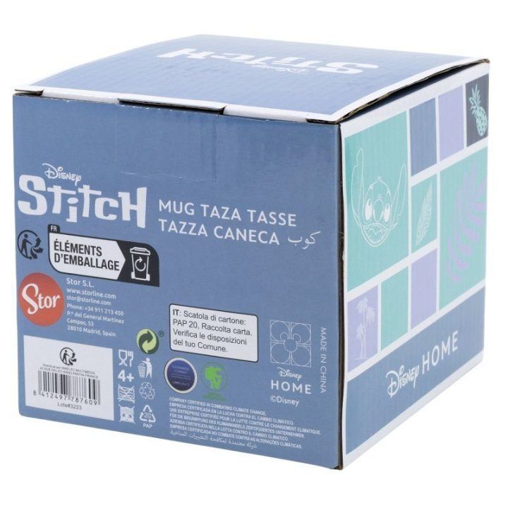 Keramikinis puodelis Disney Stitch, 325 ml
