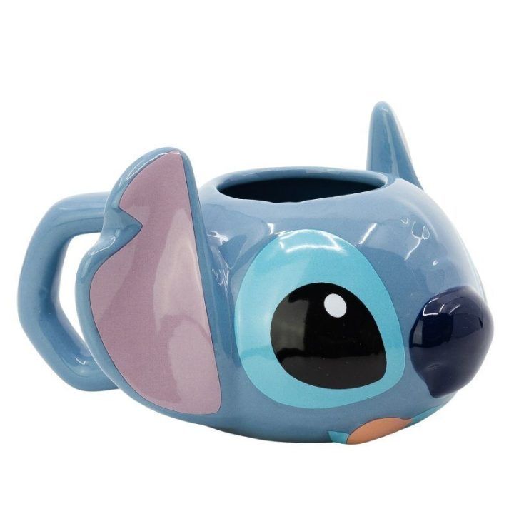 Keraminis puodelis Disney Stitch, 375 ml