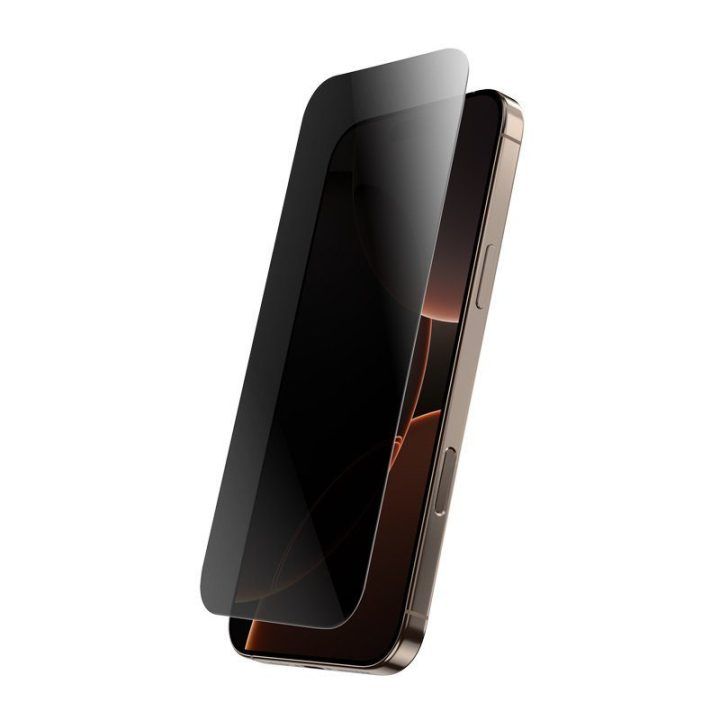 Grūdintas privatumo apsauginis stiklas iPhone 17 Pro Max / 16 Pro Max