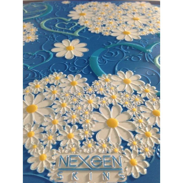 Nexgen Skins 3D dėklas iPad 2/3/4, Hearts and Daisies