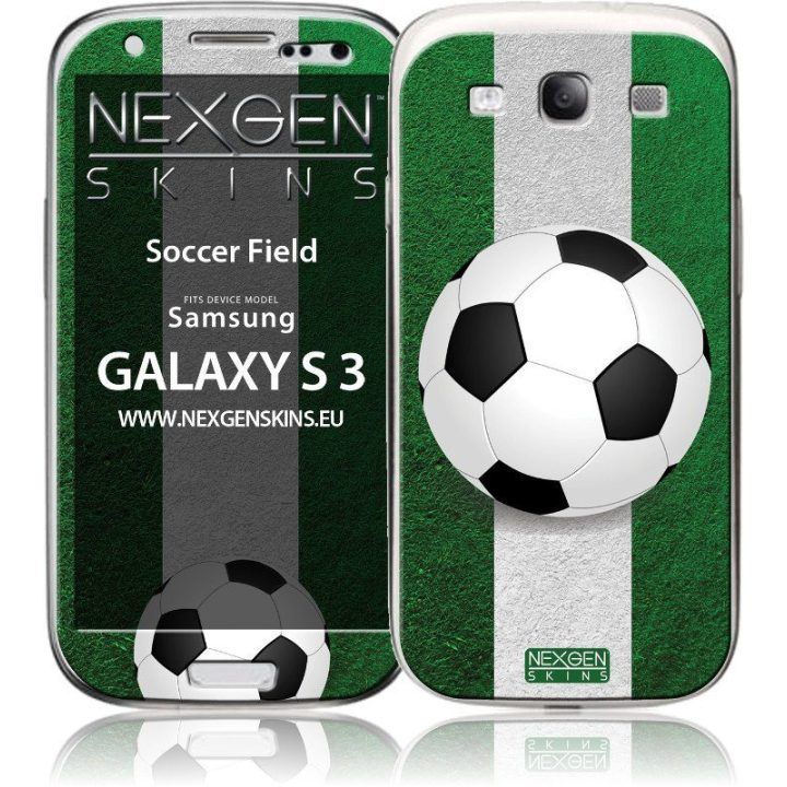 Nexgen 3D dėklas Samsung Galaxy S3, futbolo aikštė