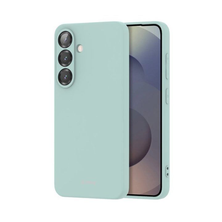 Dėklas Samsung Galaxy S25, žalias Crong Color Cover