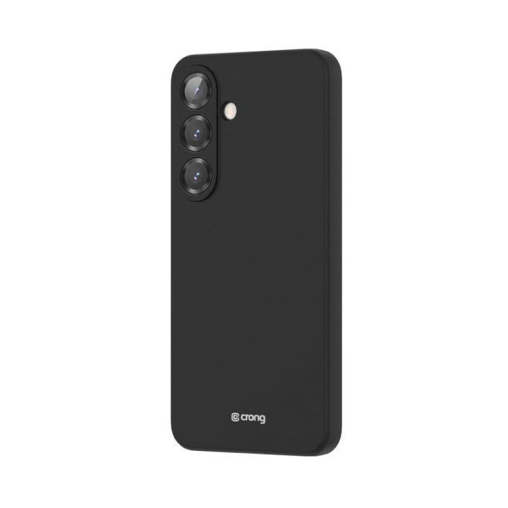 Dėklas Samsung Galaxy S25+ Crong Color Cover, juodas
