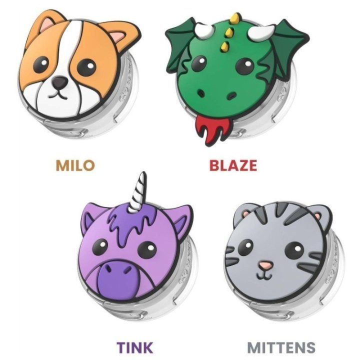 Laikiklis Apple AirTag 1/2 Speck Tagimals, 4 vnt.