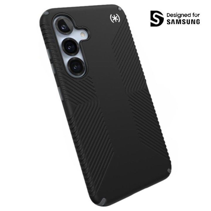 Dėklas Samsung Galaxy S25 / S24 Speck Presidio2 Grip Magnet, juodas