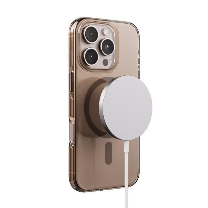 Dėklas iPhone 16 Pro, permatomas Crong Clear MAG Pro