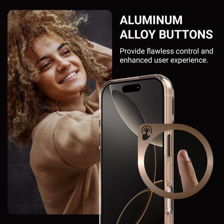 Dėklas iPhone 16 Pro, permatomas Crong Clear MAG Pro