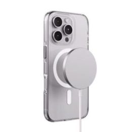 Permatomas dėklas iPhone 16 Pro Max Crong Clear MAG Pro