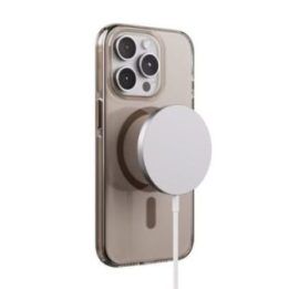 Dėklas iPhone 15 Pro, permatomas Crong Clear MAG Pro