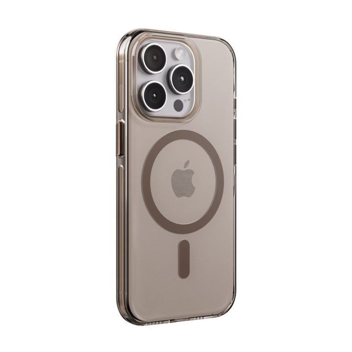 Dėklas iPhone 15 Pro, permatomas Crong Clear MAG Pro