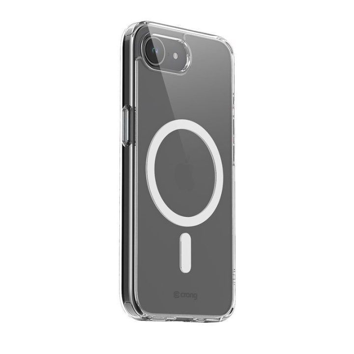 Permatomas dėklas iPhone 17e / 16e Crong Clear MAG Cover