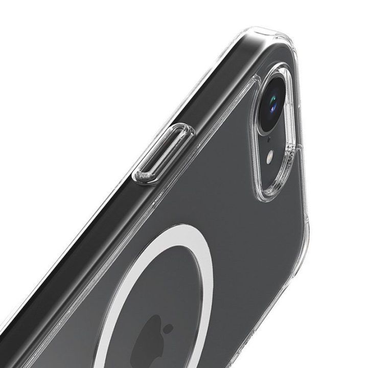 Permatomas dėklas iPhone 17e / 16e Crong Clear MAG Cover