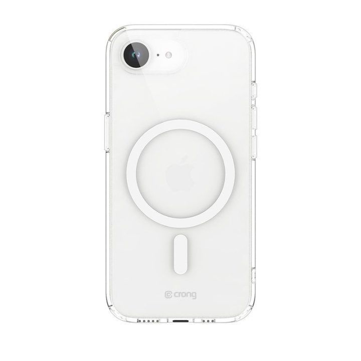 Permatomas dėklas iPhone 17e / 16e Crong Clear MAG Cover