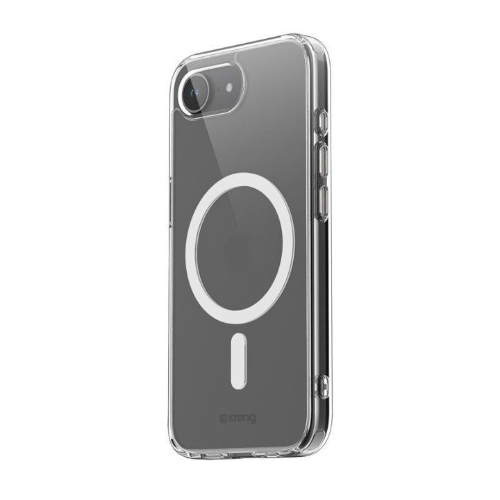 Permatomas dėklas iPhone 17e / 16e Crong Clear MAG Cover