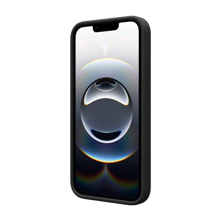 Dėklas Crong Color Cover Magnetic, juodas, iPhone 17e / 16e