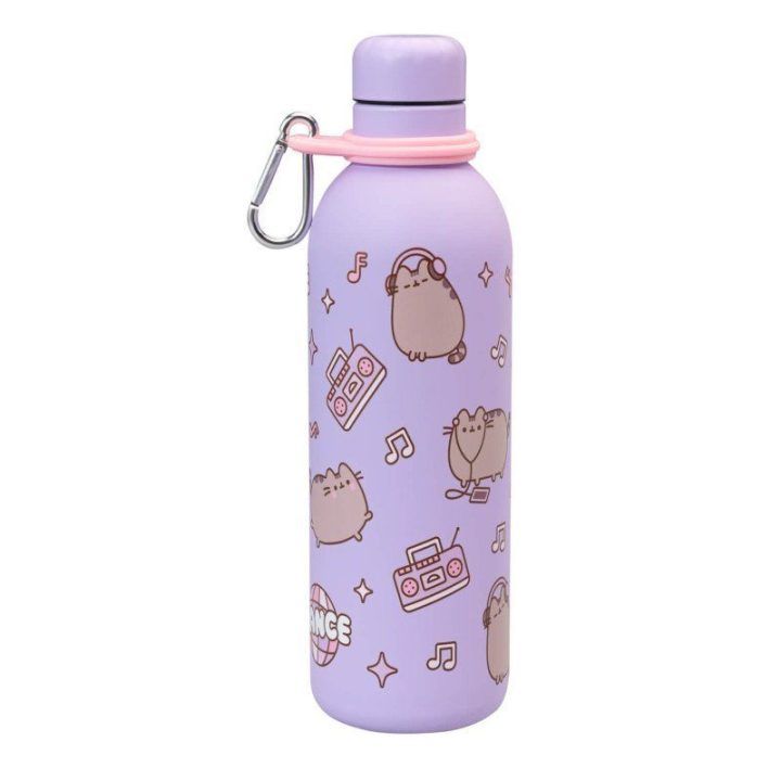 Pusheen nerūdijančio plieno terminė gertuvė, 500 ml