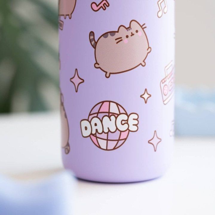 Pusheen nerūdijančio plieno terminė gertuvė, 500 ml